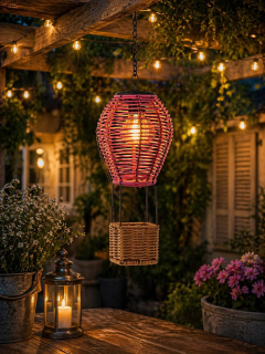 Zahradní dekorace balón s Led osvětlením